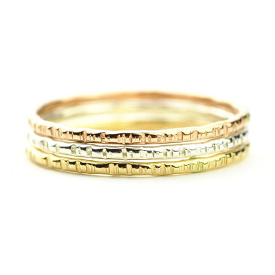 Thin Textured Ring