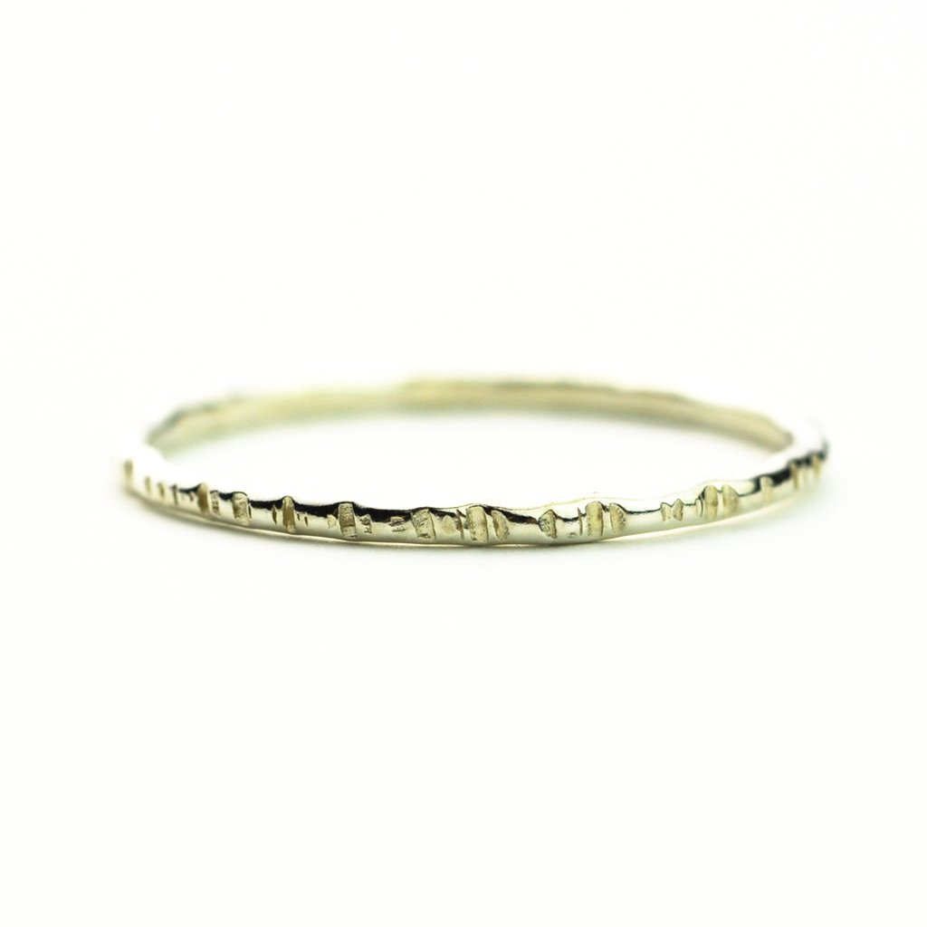 Thin Textured Ring