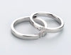 Couple Heart Ring Set
