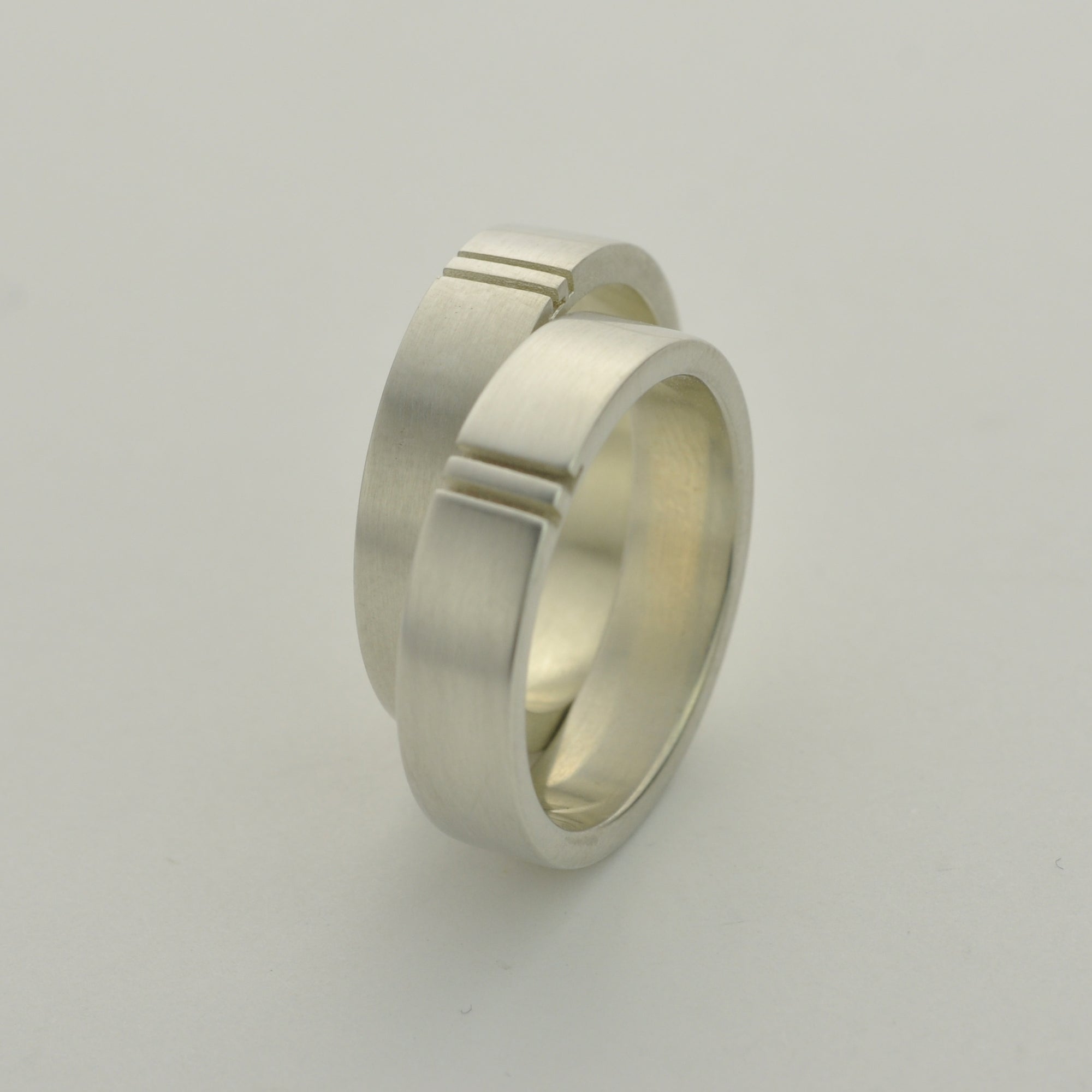 Initial Matching Promise Ring Set