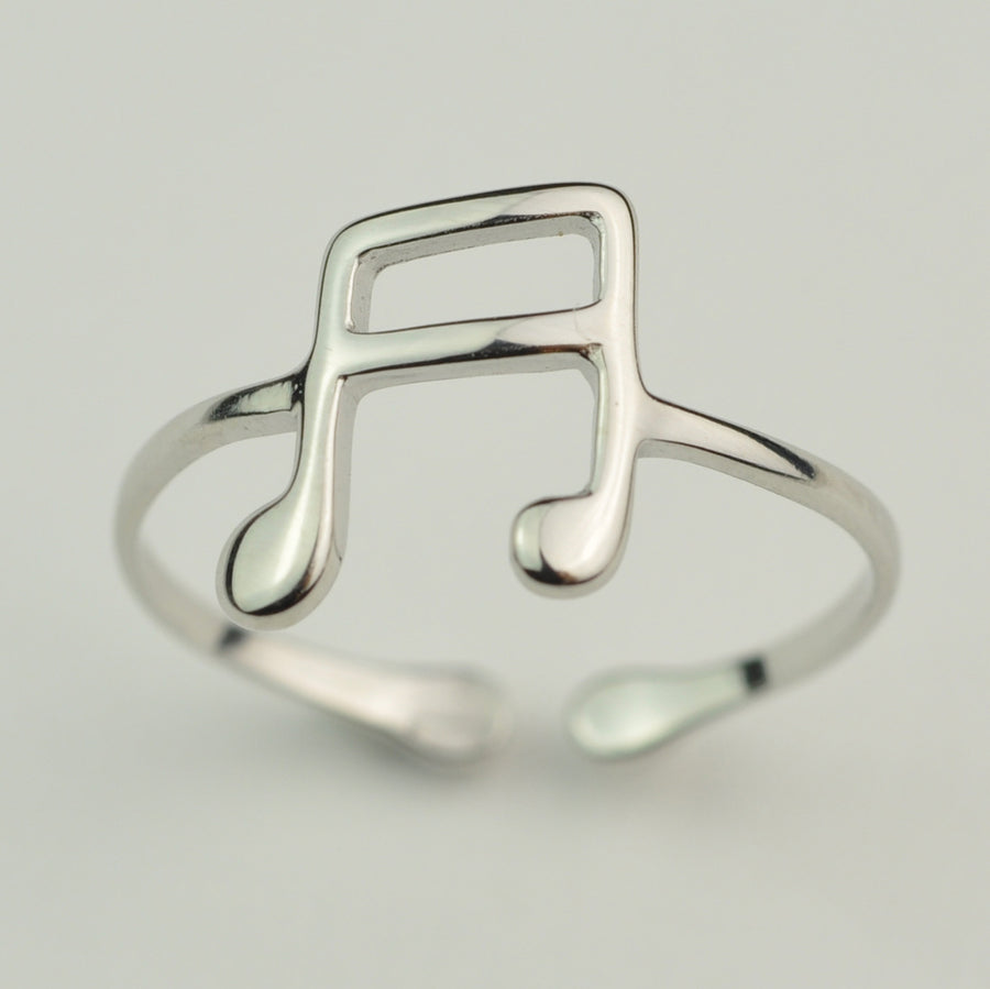 Music note ring