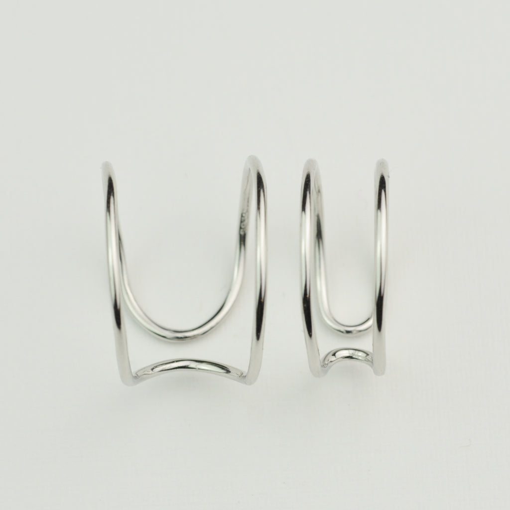 Minimalist 2 lines ring