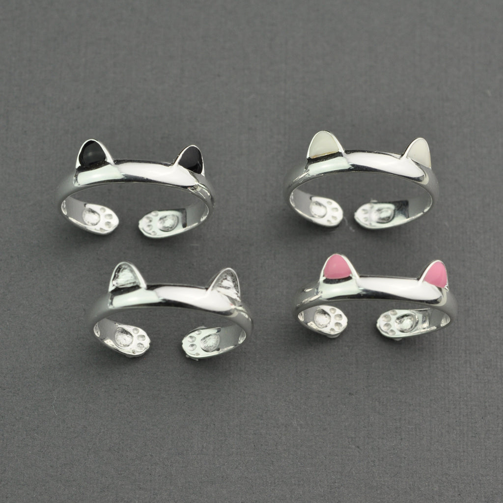 Cat ears cute hugging ring