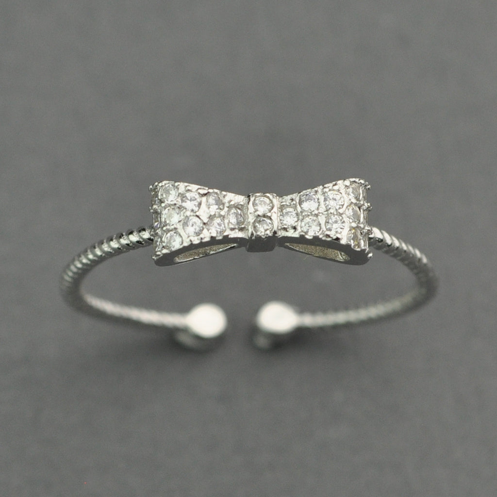 CZ bow ring